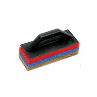 Rubi Scourer Float + 3 Mixed Pads (Soft, Medium, Hard)