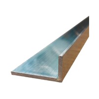 Solid Geometric Angle 50x40x1.6mm x 3 metres Matt Gold