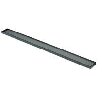 Linear Floor Grate 316 SS Tile Insert 100mm x 26mm (per metre) GUN METAL