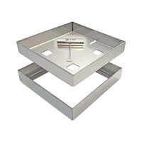 Hide Access Cover Kit 206-30mm - Stainless Steel