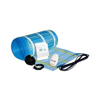 Thermonet EZ Under Tile 1 sqm 150 Watts Heating Kit inc Thermostat (2m x 0.5m Adhesive Mat)